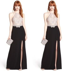 BLONDIE NITES • Keyhole Halter Gown • 13